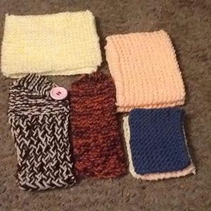 Knitted Hot Pads & Hand Towels